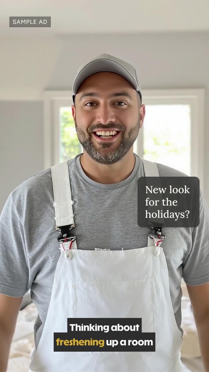 Sample video for a house painter